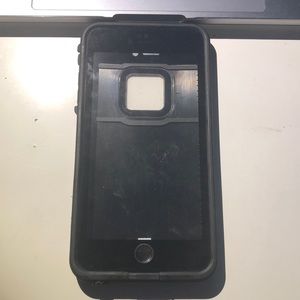 Black LIFEPROOF case for IPhone 6s Plus